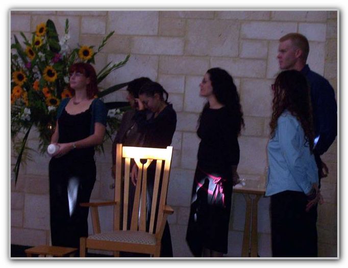 TK sweating it at her Baptism